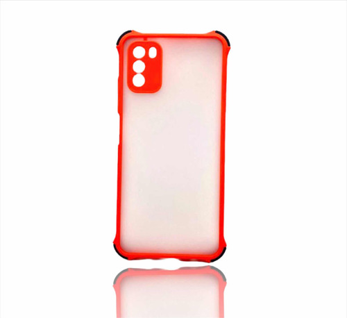 2 Forro Para Xiaomi Poco M3 Transparente Anti Golpes 