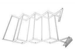 Tendedero Para Ropa Plegable De 80 Cm X 100 Cm*