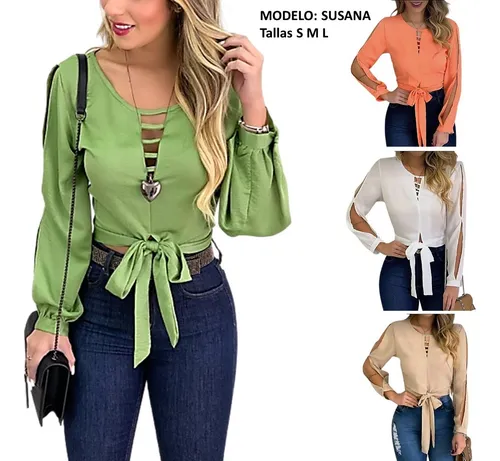 Blusas actuales discount
