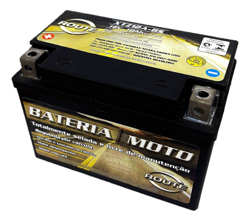 Xtz12abs Bateria Para Moto Route  - Bandit 1200