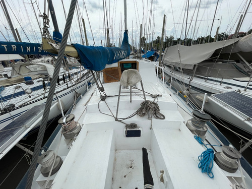 Velero Oceánico De Acero Hossman 12.60 Volvo Penta 43 Hp