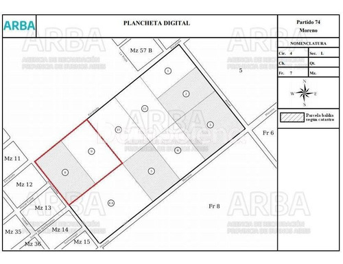 Imagen 17 de 17 de Terreno Fraccion En Venta O Permuta Ubicado En Francisco Álvarez, Moreno, G.b.a. Zona Oeste