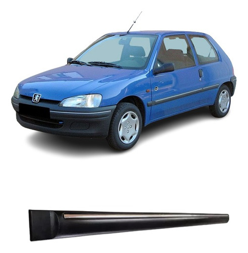 Bagueta Peugeot 106 3 P Puerta Izquierda 98/00 Vira Plata 