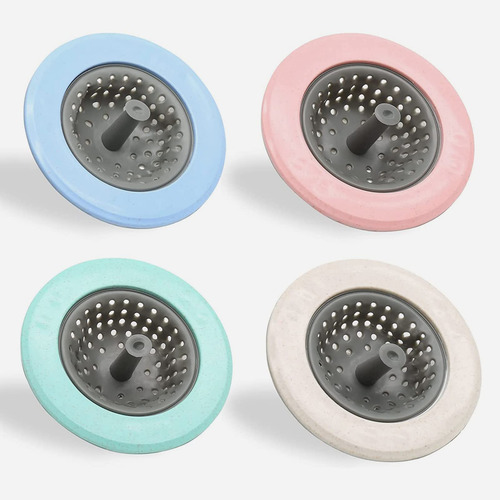 Colador De Fregadero,4 Piezas Coladores De Drenaje De