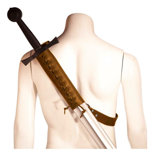 Espada Esgrimista Medieval Con Cordones En La Parte Trasera,