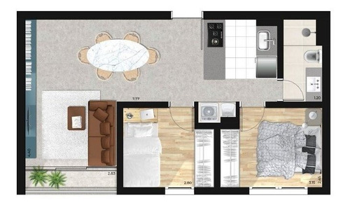 Imagem 15 de 19 de Apartamento À Venda No Bairro Vila São Francisco - São Paulo/sp - O-19691-32781