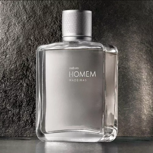 Colônia Perfume Natura Homem Madeiras 100ml Original.