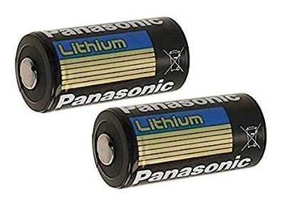 Panasonic Bat002 X 2 Cr123a Lithium 3v Photo Lithium Batteri