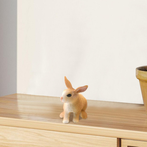 Figura De Conejo, Juguetes De Animales En Estilo B