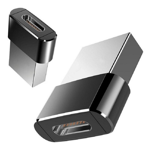 Imagen 3 de 6 de Convertidor Adaptador Conector Macho Usb A Tipo C Hembra Otg
