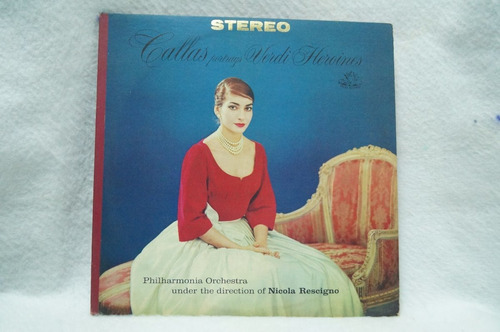 Lp Callas Portrays Verdi Heroines - Philharmonia Orchestra