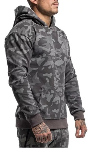 Sudadera Calientita, Importada Fitness Militar Camufla, Fit