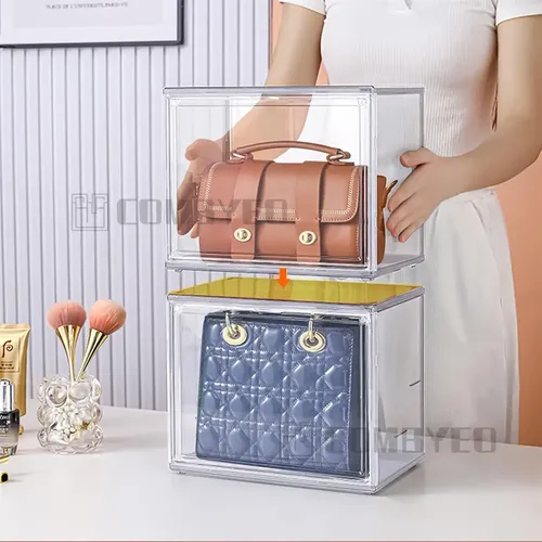 Vitrina Acrílica Con Puerta Magnética – Exhibidor Transparente Para Figuras, Autos Y Coleccionables, Ideal Para Organizar Y Proteger