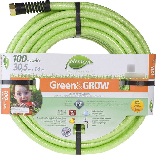 Reen And Grow Manguera Plomo Apto Para Agua Potable Pie