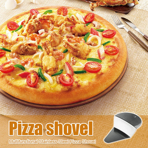L Pá De Pizza De Aço Inoxidável Cake Pie Pastry Server