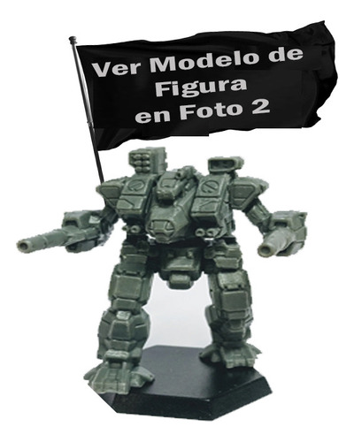 Miniaturas Figura Warhammer 40000 Robot Marine Acha Resina