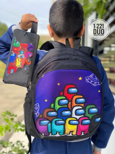 Bolsos Escolares De Niño Con Cartuchera