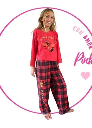 Gryffindor Harry Potter - Pijama Largo Sublimado