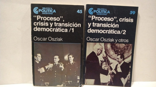 ´´proceso´´ Crisis Y Transición Democrática (2 Tomos)