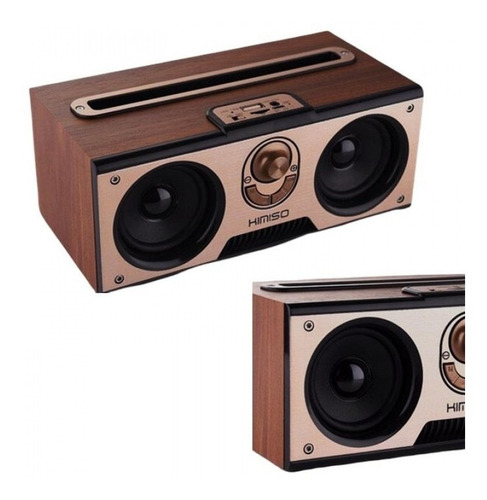 Rádio Retrô Som Vintage Mp3 Fm Bluetooth Usb Portátil Sub