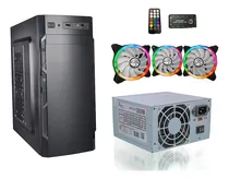 Comprar Gabinete C-3135 Cu002F Fonte 350w Knup + Kit 3 Cooler Pu002F Gab Bpc Cor 350w Cu002F Cooler Gamer Argb