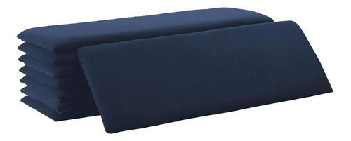 Modulo Cabeceira Estofada Cama 20x60cm Queen King Azul