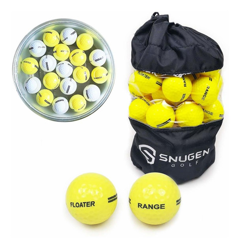 Snugen Tm Floater Golf Range Balls Practica Flotante Bola