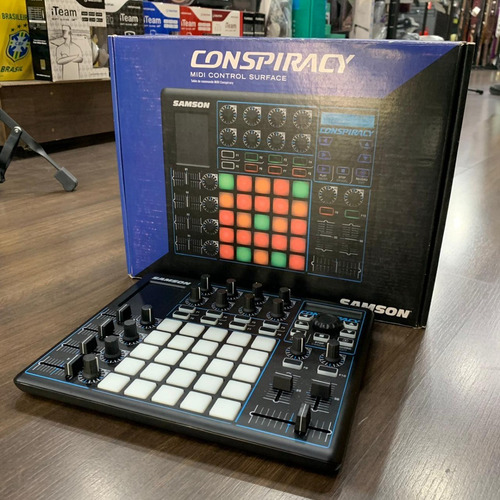 samson conspiracy midi control surface samson conspiracy midi control surface