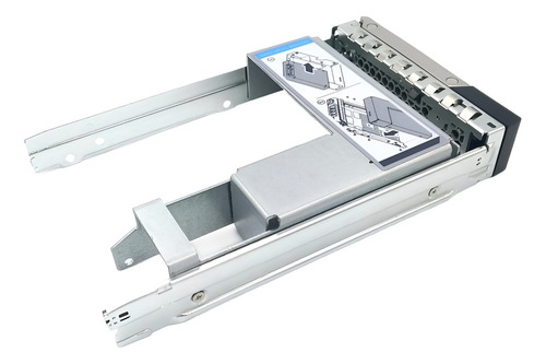 Gaveta Hd Dell 3.5 Adapt 2.5 X7k8w R740 T440 R440 R540 Gen14 Cor Prateado