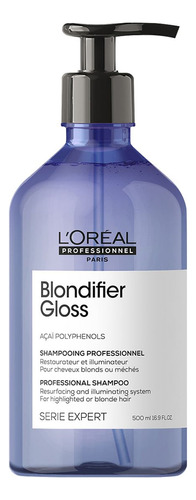 Shampoo Iluminador Blondifier Para Rubios Loreal Pro 500 Ml