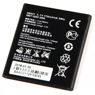 Pila Bateria Hb5v1 Para Huawei Ascend T8833 Y900 U8833