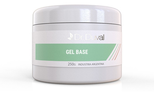  Gel Base Para Uso De Aparatología X250g Duval Fragancia No Tiene Tipo de envase Pote Tipos de piel Normal