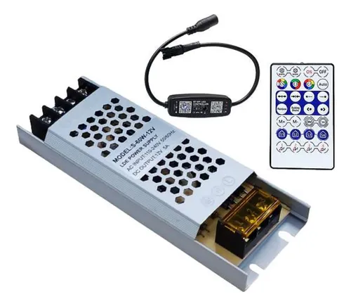 comprar Fuente De Poder (transformador) Cinta Led 12v 5 Amp Control