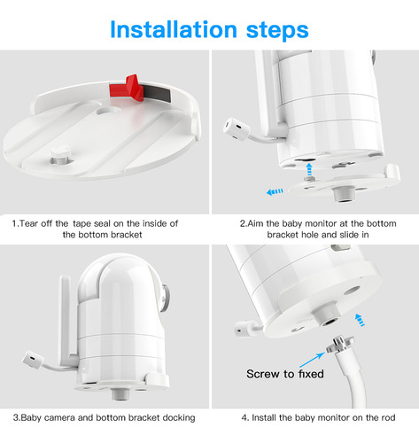 Soporte De Montaje Con Clip Compatible Con Bebés Dxr-8 Y Dxr