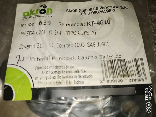 Kit Cilindro De Freno Kt-4610/ Mazda 626l 3/4 (tipo Cubeta)