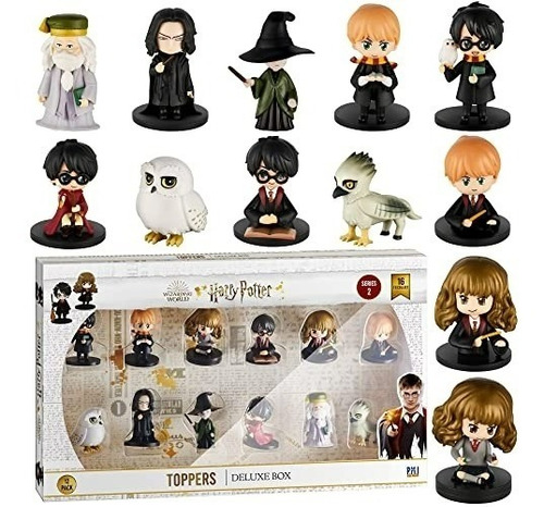 12 Adornos De Harry Potter Para Lápices Toppers Deluxe