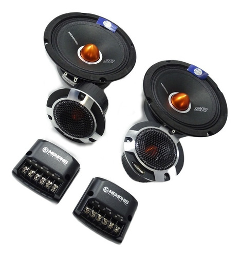 Set De Medios Rangos 6.5pulg Memphis Srxp62c 250w Open Show