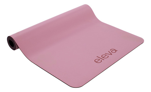 Tapete Para Hacer Ejercicio Eleva Yoga Premium Pilates Color Rosa