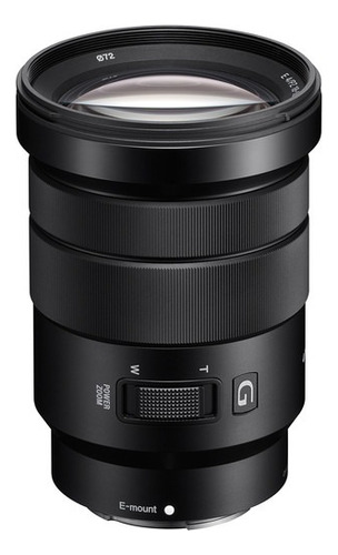 Lente Sony E Pz 18-105mm F/4 G Oss - Selp18105g + Nf-e ** Co Sony E Preto