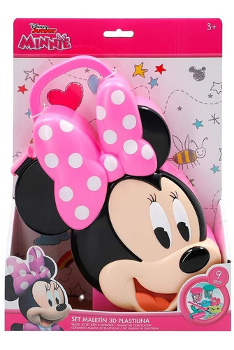 Imagen 5 de 7 de Maletín De Juegos Minnie Mouse Con Plastilina Y Accesorios