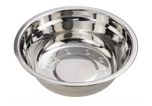 Bowl Ensaladera Acero Inoxidable Diametro 23cm Pack X 10