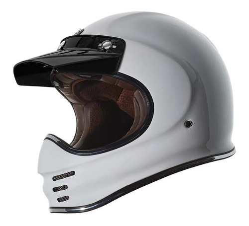 Casco Integral Torc T-3 Blanco Brillante Bamp Group