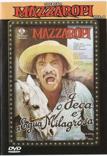 Mazzaropi Dvd O Jeca E Aguá Milagrosa Vol. 9 Frete R$ 11,00