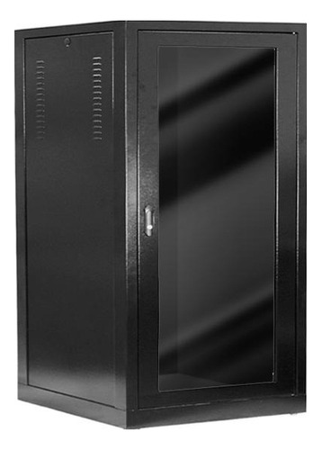 Rack De Piso Fechado 16u Padrao 19 X 570mm - Preto