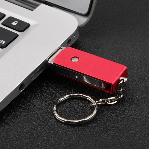 Imagem 6 de 8 de Pen Drive De Memória Flash 16 Gb Vermelho 64 Gb