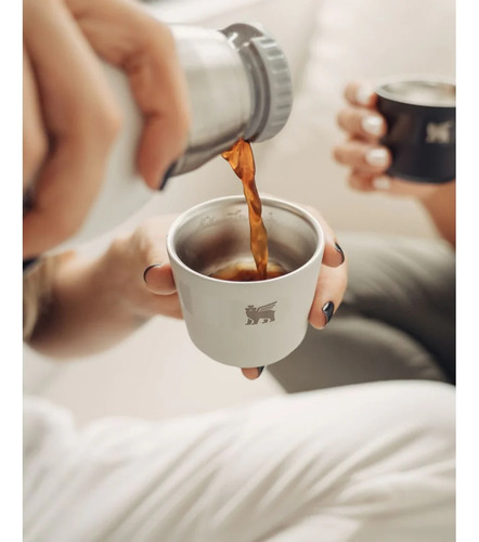 Caneca Daybreak Demitasse Stanley Stone 65ml Personalizada Cor Branco Liso