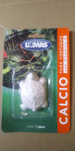 Imagen 1 de 1 de Lomas Calcio Para Tortugas Con Vitamina Tortuga Sana Caparazón Fuerte