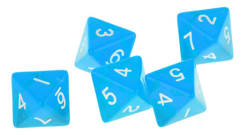 Dados De MĂșltiples Caras 5 Piezas