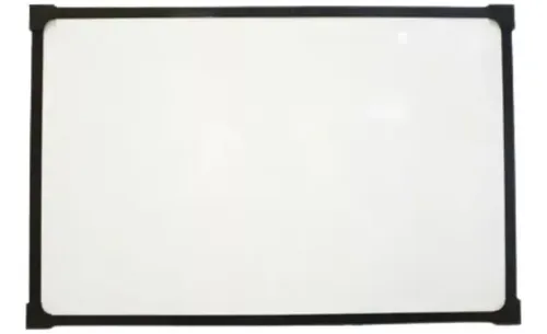 Pizarra Blanca 60 X 80 Borde Metalico