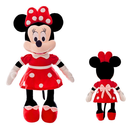 Minnie Mouse Peluche Roja 35 Cm Regalo Para Bebe Juguetes 